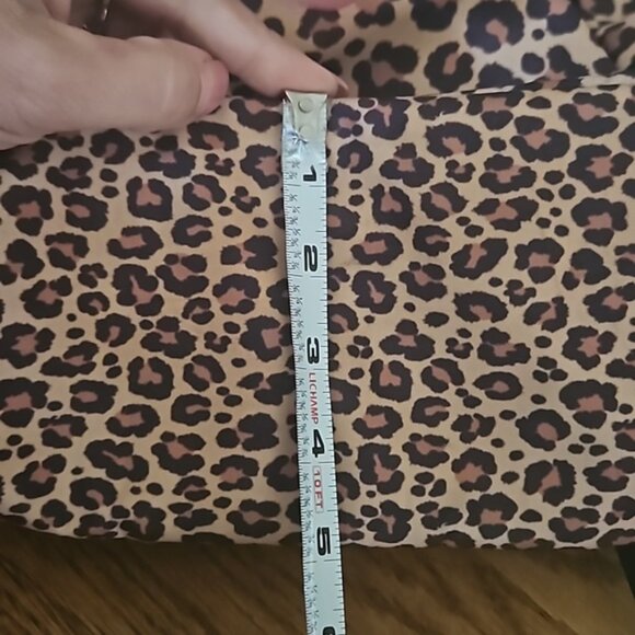 Cheetah Leopard Animal Print Nylon Laptop Backpack main image 9